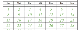 Dezember 2024 Kalender
