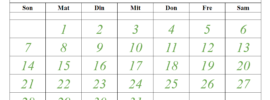 Juli 2024 Kalender