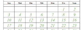 November 2024 Kalender