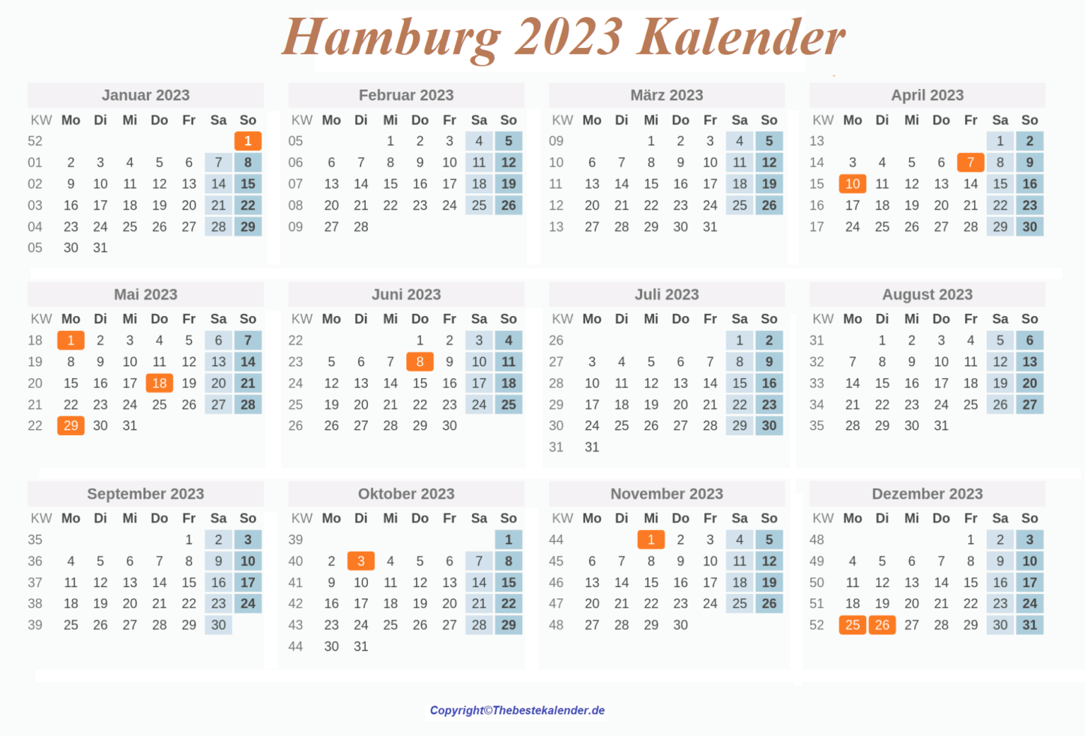 Wann Fangen Die Sommerferien In Hamburg An thebestekalender.de